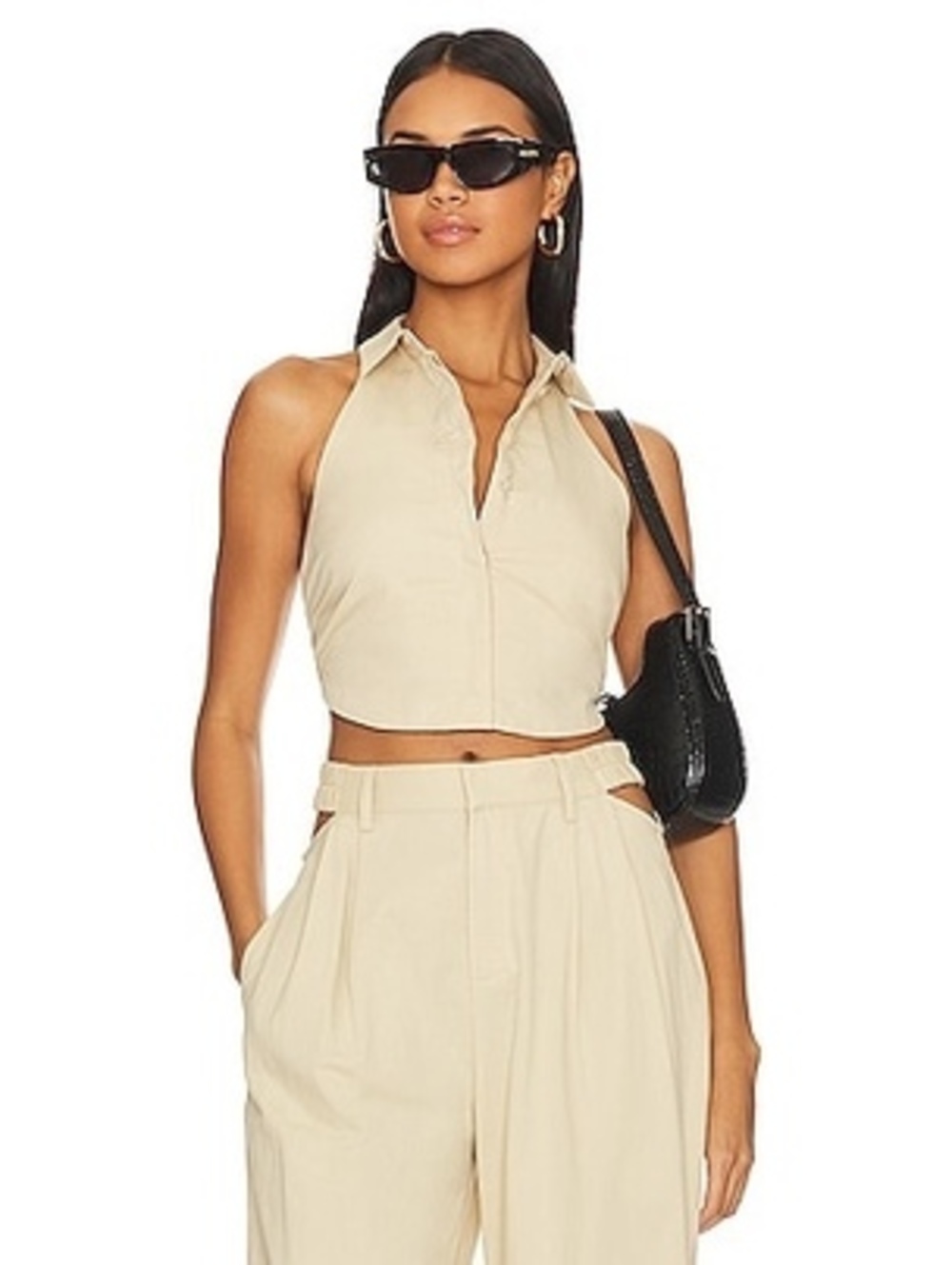 Sovere Momento Crop Top tan